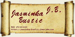 Jasminka Bustić vizit kartica